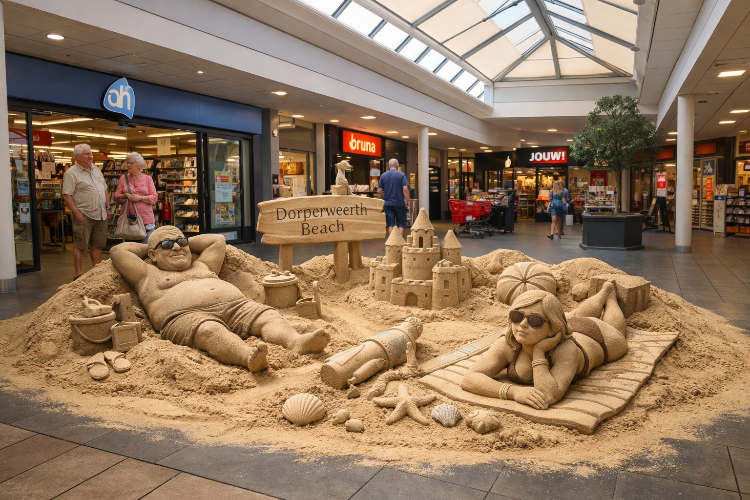 Sandskulputuren-Event Julianadorp